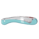 edel+white Flosserbrush TO GO Soft in blister, yellow - For a healthy smile on the go