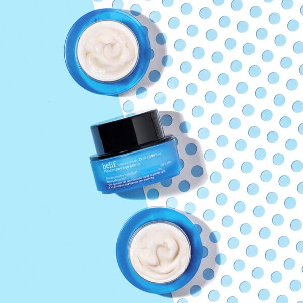 belif Moisturizing Eye Bomb 25ml - Eye cream with peptides, bakuchiol & caffeine against wrinkles & dark circles.