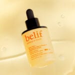 belif Brightening Serum 30ml - Vitamin C & Niacinamide Serum for radiant, even skin. Product photo yellow 