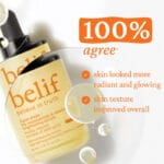 belif Super Drops Niacinamide & Vitamin C Brightening Serum 30ml - Infographic, radiant and glowing skin