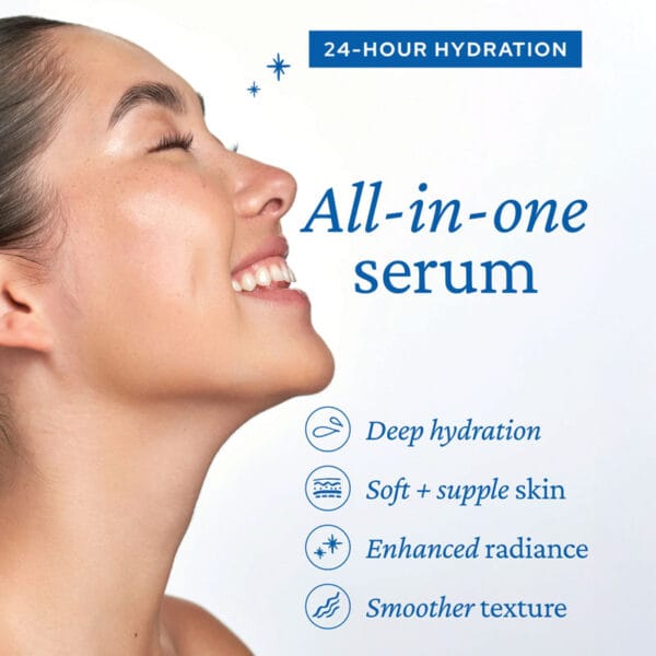 belif Super Drops Multi-7 Hyaluronic Hydrating Serum 30ml - sérum tout-en-un, infographie