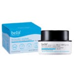 belif Aqua Bomb Hydrating Gel-Cream 50ml Photo du produit avec l'emballage - Crème hydratante ultra légère et sans huile à l'acide hyaluronique & niacinamide pour une hydratation immédiate