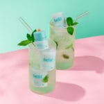 belif Mint Plumper Lipcerin 15ml - Plumping lip balm & mask with mint, peptides and multi-vitamin complex. Picture lip balm in Mojito Cocktail with peppermint. 