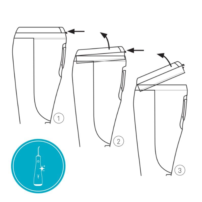 edel+white Flosserpik Power Spa Munddusche